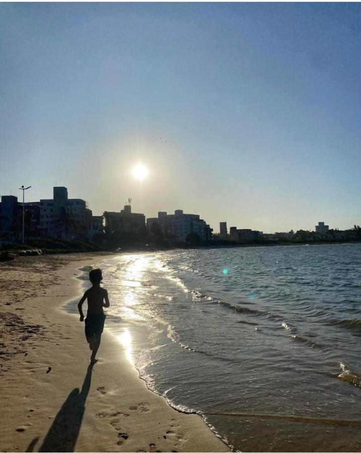 Apartamento Pe Na Areia E Aguas Tranquilas No Centro De Guarapari Exterior foto